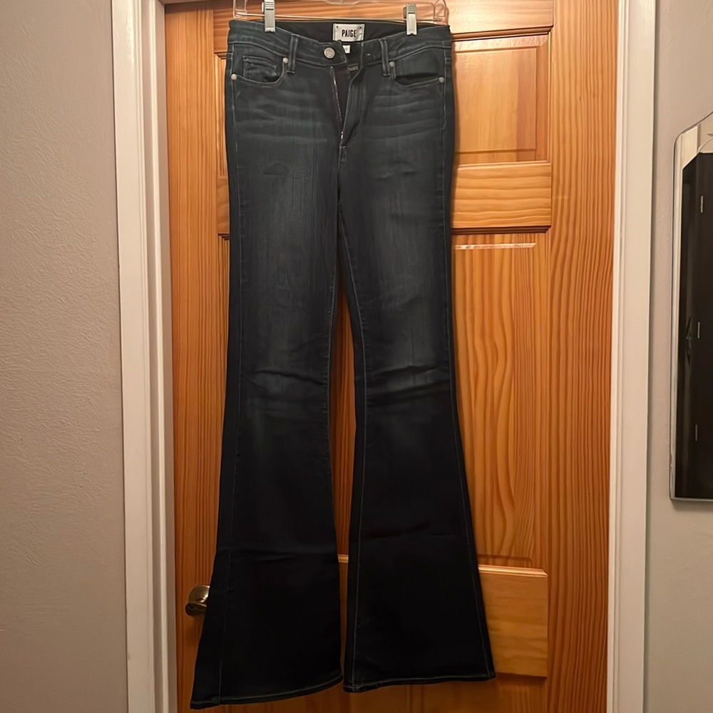 Paige High Rise Bell Canyon Flare Jeans